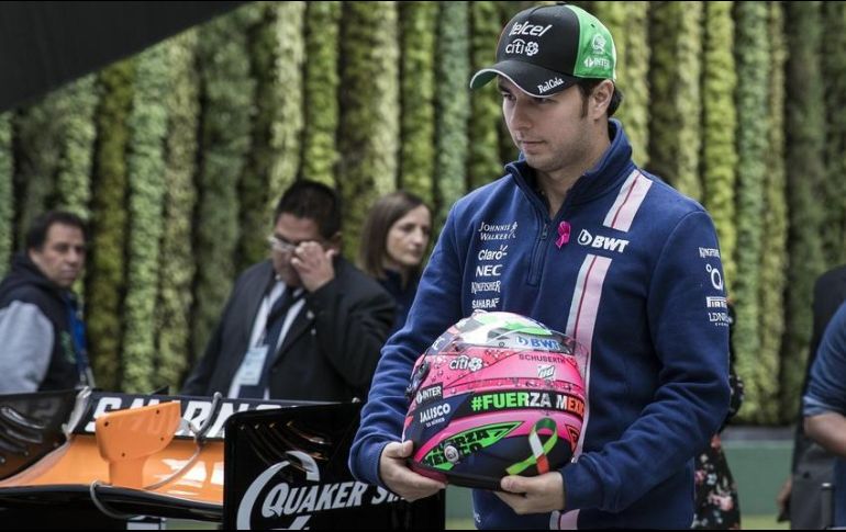 Pérez concluye el 2017 en el séptimo sitio de la la clasificación de pilotos, con Ocon un sitio atrás. SUN/ARCHIVO