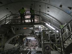 La pieza dañada forma parte del cabezal de la tuneladora, y para sustituirla, se tuvo que mandar pedir desde Europa. EL INFORMADOR / ARCHIVO