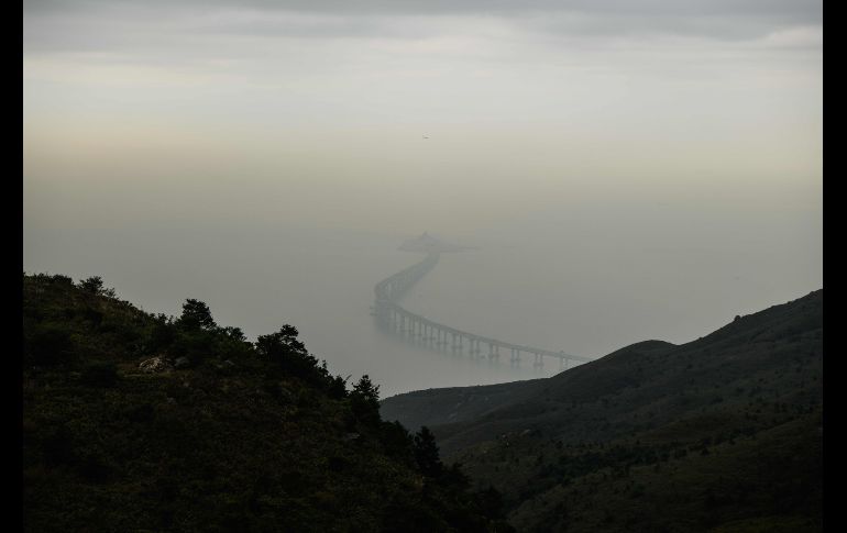 El estuario del Río de las Perlas.