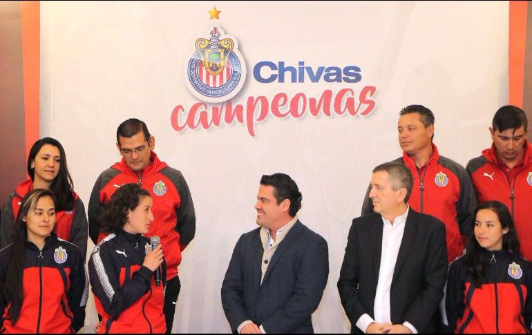 El Rebaño femenil se coronó el pasado 24 de noviembre imponiéndose al Pachuca. TWITTER/@ChivasFemenil