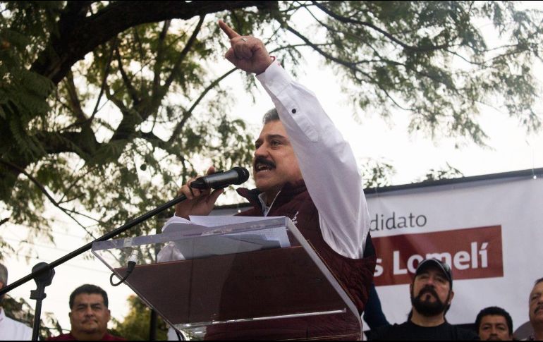 Lomelí prometió que, si llega a ser gobernador, retirará la escultura de 
