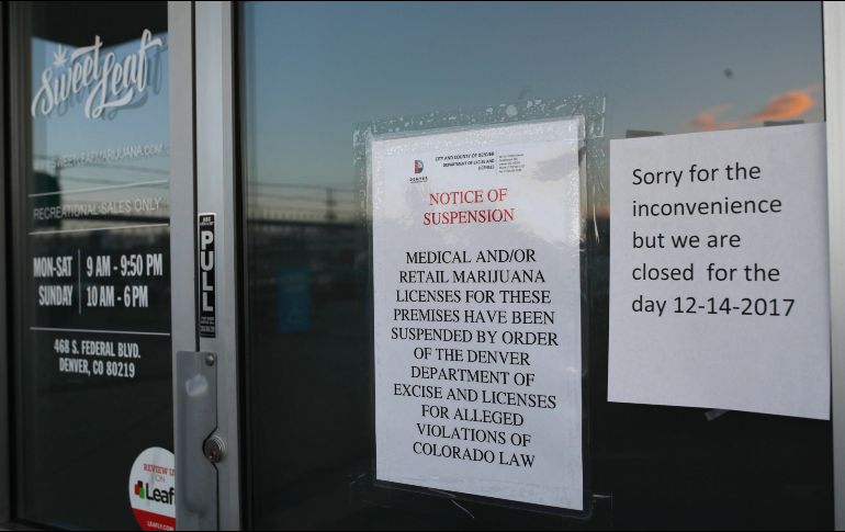 El límite máximo de venta en el estado equivale a 28 gramos por día. AP/ D. Zalubowski