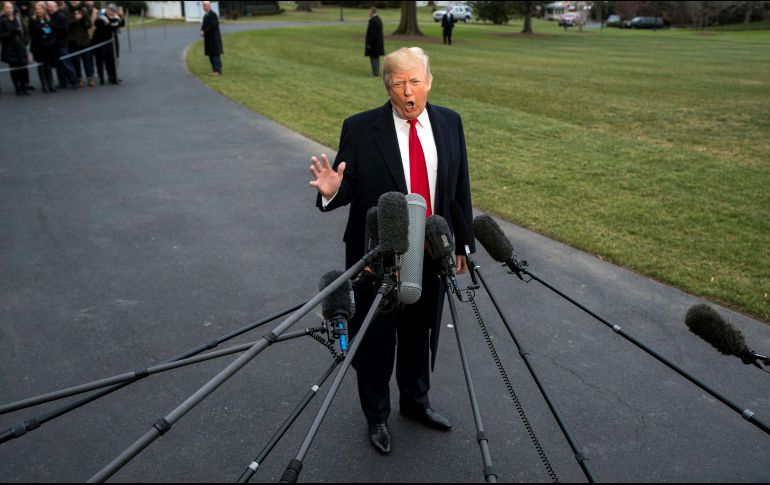 El mandatario dijo este viernes ante los medios que el Partido Demócrata intenta con el 