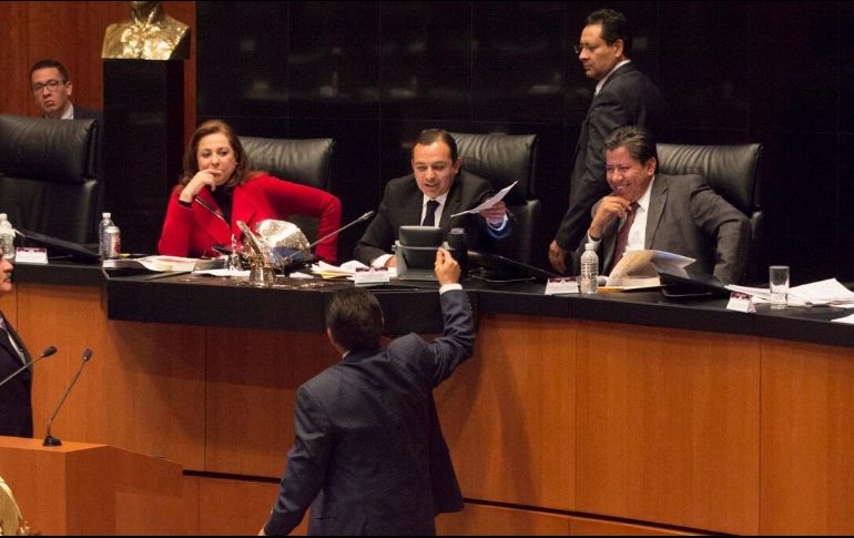 El presidente del Senado indicó que le parece fundamental que una alternativa como la de Margarita sea cercana al PAN. TWITTER / @CanalCongreso