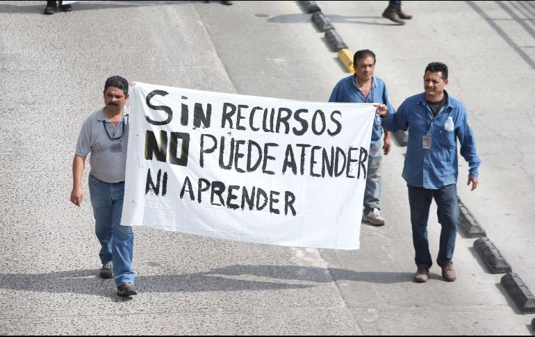 De acuerdo al último corte de hace dos meses, la dependencia tenía una deuda estimada de tres mil 500 millones de pesos. EL INFORMADOR/ ARCHIVO