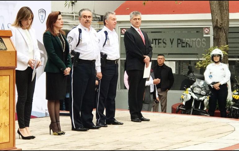 Las 200 mujeres que comienzan su preparación en la Academia de Policía, fueron seleccionadas de entre mil 500 que atendieron la tercera convocatoria. TWITTER /@MovilidadJal