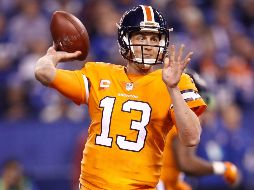 Trevor Siemian. El quarterback de Denver fue operado del hombro izquierdo. AFP/A. Lyons