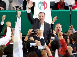 El priista suma su tercer día de precampaña para contender por la Presidencia de la República. SUN / A. Ojeda