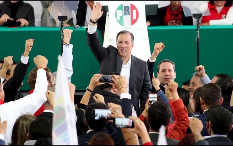 El priista suma su tercer día de precampaña para contender por la Presidencia de la República. SUN / A. Ojeda