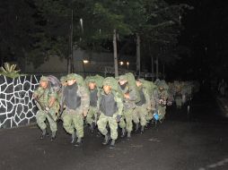 Señalan que el mayor número de delitos se comete en el horario nocturno, por lo que se  le ordena a las tropas operar en la noche en forma masiva. Notimex/ARCHIVO