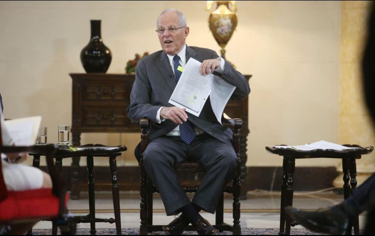 El viernes el Congreso anunció que el jueves 21 de diciembre decidirá si destituye a Kuczynski. AFP / ANDINA