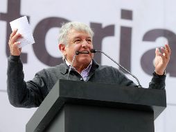 ''No vamos a imponer nada, somos Juaristas y el presidente Benito Juárez decía: nada por la fuerza, todo por la razón y el derecho y así vamos a actuar al llegar a la presidencia'', expuso. SUN / ARCHIVO