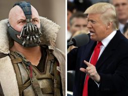 Checa el video que contiene el momento exacto en el que Donald Trump utiliza las palabras del villano de Batman. ESPECIAL / Warner Bros. Pictures / AFP