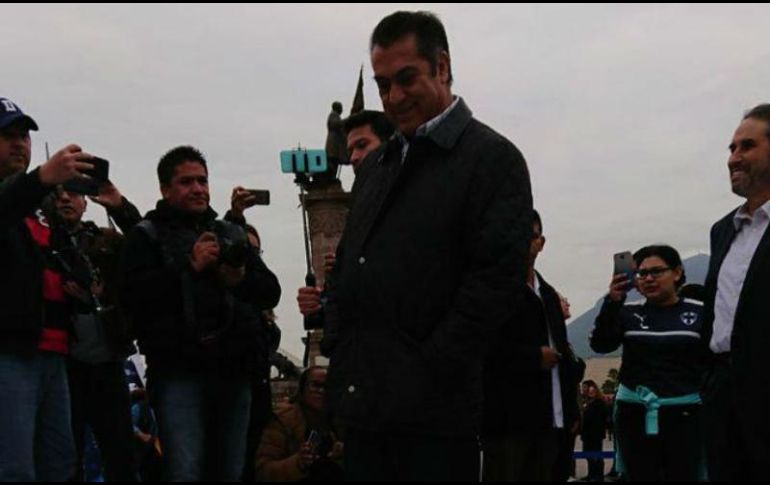 El gobierno estatal no ha confirmado si Rodríguez Calderón entregará la solicitud personalmente o lo hará a través de un subordinado. TWITTER / @JaimeRdzNL