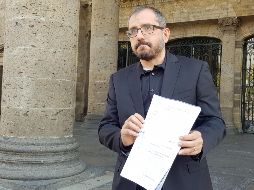 El abogado Gabriel Valencia López, se amparó por no ser incluido en las ternas propuestas por el gobernador para el cargo de Fiscal Anticorrupción. EL INFORMADOR / ARCHIVO