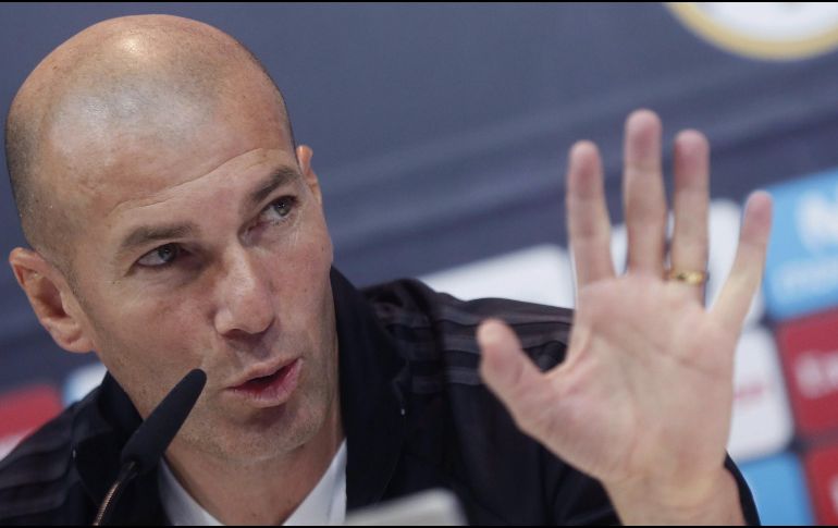 ''Es un partido más, tres puntos que sabemos la importancia que tienen y vamos a hacer un buen partido para intentar ganar'', dijo el francés. EFE / F. Alvarado