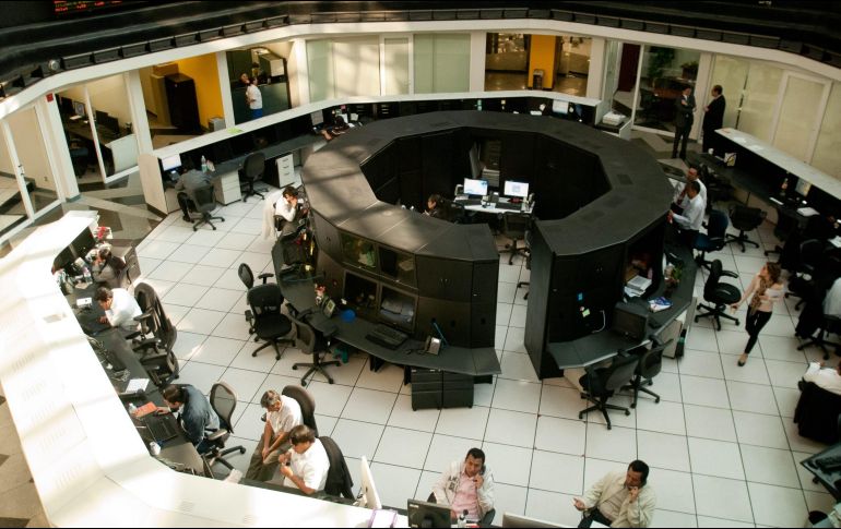 A pesar del resultado negativo, la Bolsa Mexicana terminó la semana con un balance positivo. NTX / ARCHIVO