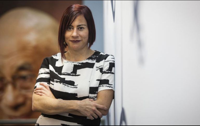 Juana Inés Dehesa estuvo en Guadalajara durante la FIL. EL PAÍS