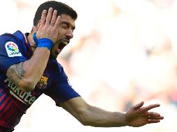 En la temporada actual el uruguayo ha conseguido 10 goles. AFP/J. Soriano