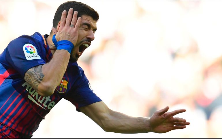 En la temporada actual el uruguayo ha conseguido 10 goles. AFP/J. Soriano