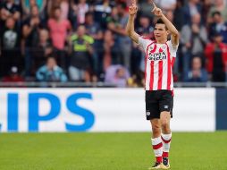 Lozano anotó también entre semana, en el duelo de Copa del pasado miércoles ante el VVV Venlo. TWITTER/@PSV