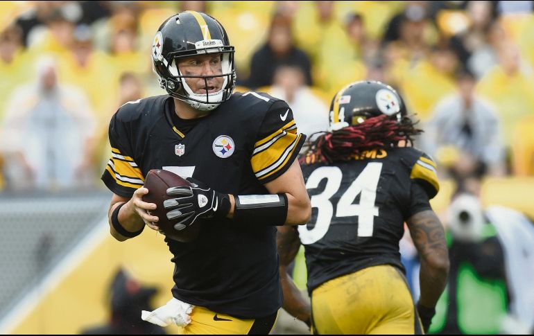 Los Steelers, comandados por Ben Roethlisberger, tienen de rivales a los Texans. AP
