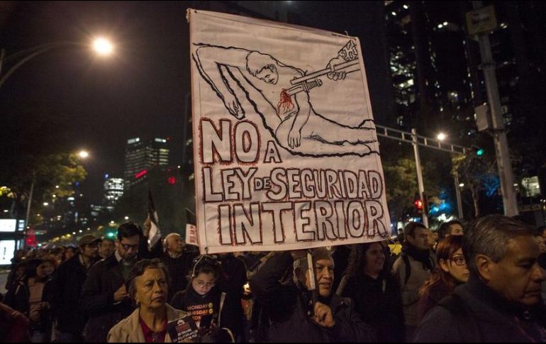 La urgencia principal es que esa legislación tenga como eje rector el respeto total a los derechos humanos, señalan. SUN / ARCHIVO