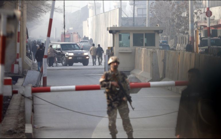 El ataque ocurrió en la misma sede que la semana pasada fue asaltada por tres milicianos del EI. EFE/J. Jalali