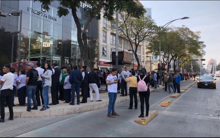 Aseguran que en la Ciudad de México, hasta el momento, no se tiene un reporte de daños por el sismo. NTX / G. Ogam
