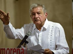 López Obrador es el que más operaciones ha registrado, 654 mil pesos de ingresos e igual cantidad de gastos, además de 19 eventos. AFP / ARCHIVO