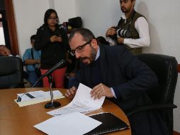 Gabriel Valencia López obtuvo una suspensión provisional tras un amparo que presentó por no haber sido incluido en la terna que el gobernador envió al Congreso. EL INFORMADOR/Archivo