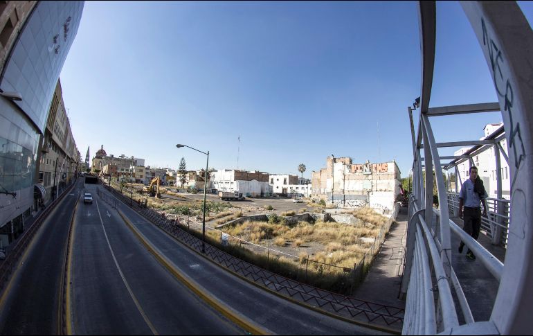 Los trabajos están contemplados en el plan de recuperación de espacios públicos entorno a la Ciudad Creativa Digital. EL INFORMADOR/ ARCHIVO