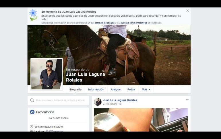 El perfil de Facebook tenía más de 11 mil seguidores. FACEBOOK