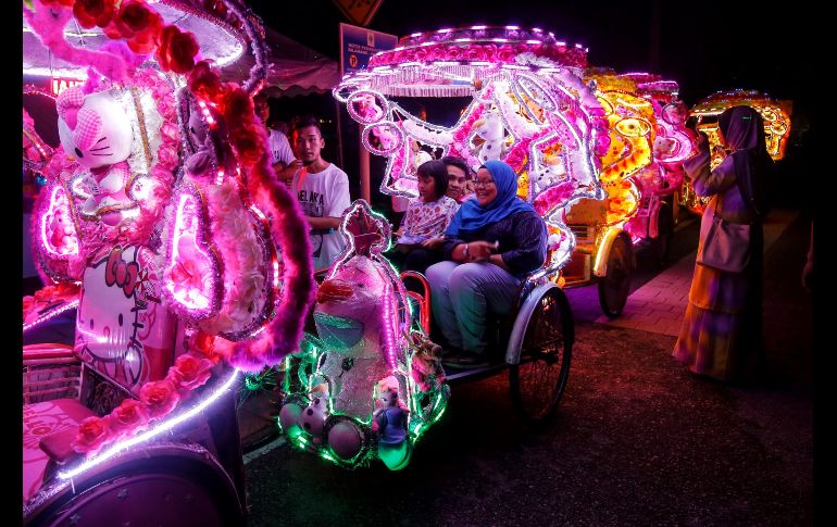 Adornos con luces del 