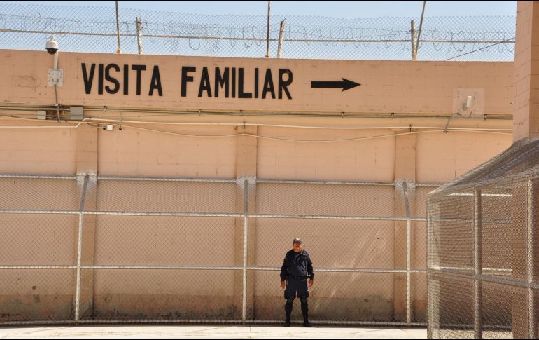 Un grupo especial antimotines ingresó al penal.
