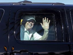 Con su mensaje sobre la ola de frío, el mandatario de EU revive su particular polémica sobre el calentamiento global, cuya existencia ha negado. AP / G. Lovett