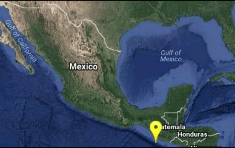 En su cuenta de Twitter, el Sismológico dijo que el temblor sacudió la región chiapaneca a las 03:42 horas de este viernes. TWITTER / @SismologicoMX