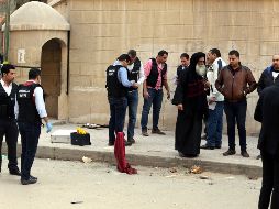 El hombre intentó penetrar en el perímetro de seguridad e irrumpir en el templo para hacer explotar una bomba. EFE/ K. Elfiqi