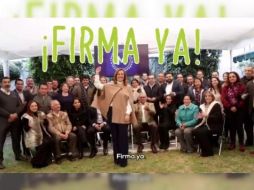 Zavala no especificó los estados donde ha recolectado más firmas. TWITTER / @Mzavalagc