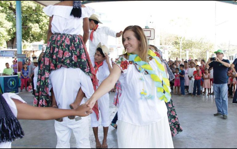 La aspirante presidencial condenó los feminicidios ocurridos en el estado de Guerrero. TWITTER / @Mzavalagc