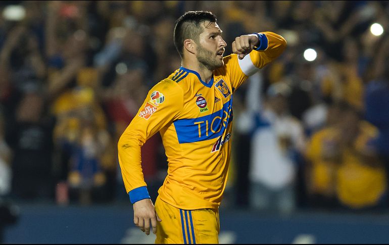 Gignac tiene contrato vigente con la escuadra del Norte. MEXSPORT / ARCHIVO
