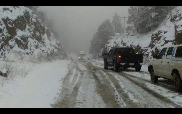 Advierten que continuarán las nevadas en diversas zonas montañosas de la República. NTX