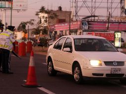 En el operativo, realizado entre el 31 de diciembre y la madrugada del 1 de enero, se aplicaron mil 930 pruebas de alcoholimetría. EL INFORMADOR / ARCHIVO