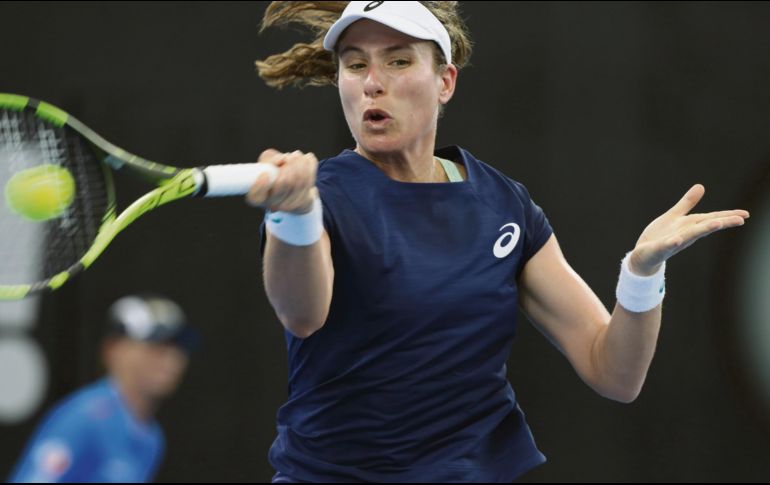 En tres sets. Johanna Konta se impuso 4-6, 6-4 y 6-3 a la estadounidense Madison Keys. AP