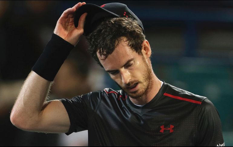 Murray era uno de los grandes favoritos para triunfar en este torneo. AP/ARCHIVO