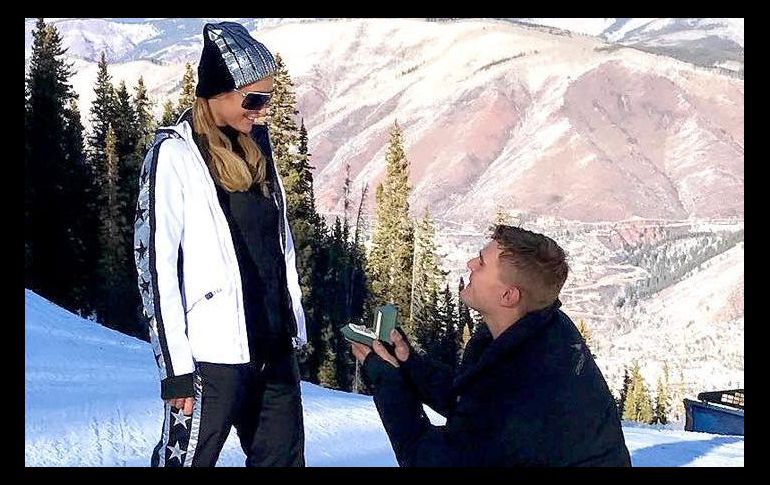 ''¡Eres mi sueño hecho realidad! Gracias por enseñarme que los cuentos de hadas sí existen'', escribe la socialité en Instagram. INSTAGRAM/parishilton