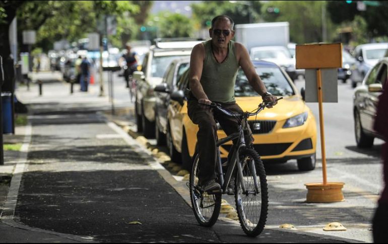 La ciclovía en la avenida Federalismo es considerada en cada una de las ocho zonas en las que se distribuye la votación. EL INFORMADOR / ARCHIVO