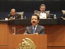 Luis Sánchez, coordinador de los senadores del Partido de la Revolución Democrática. FACEBOOK/senadores.prd