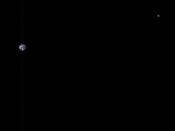 La imagen fue tomada a una distancia aproximada de tres millones de kilómetros. TWITTER / @NASA