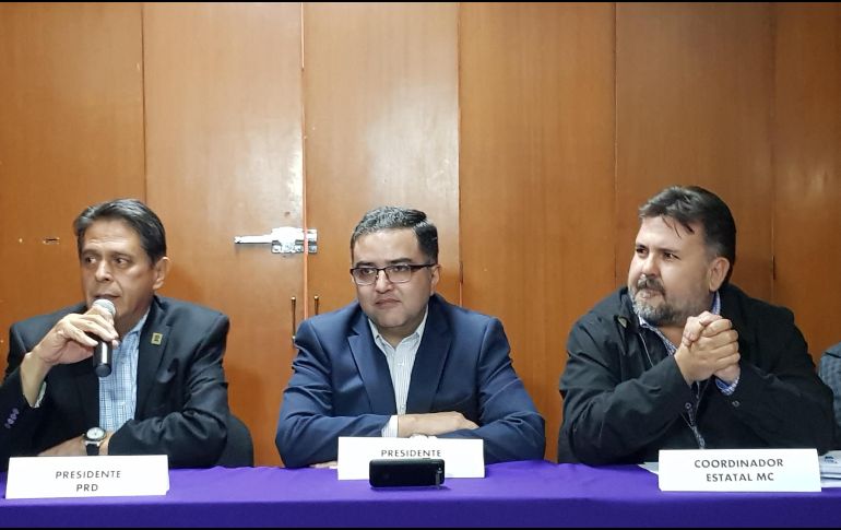 Movimiento Ciudadano encabezará la planilla en 27 alcaldías, el PAN en 24 y el PRD en 16. EL INFORMADOR / R. Rivas